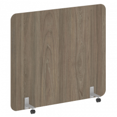 R-line Перегородка на металлических опорах, на роликах DP.R-160-140 Вяз/Серый металл 1600*18*1400