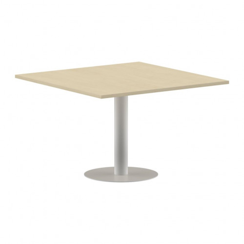 Конференц стол ПРГ-6 Клен*/Белый 1200х1200х750 IMAGO