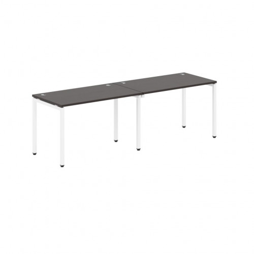 Стол 2-х местный XWST 2470 Легно темный/Белый 2406х700х750 XTEN-S