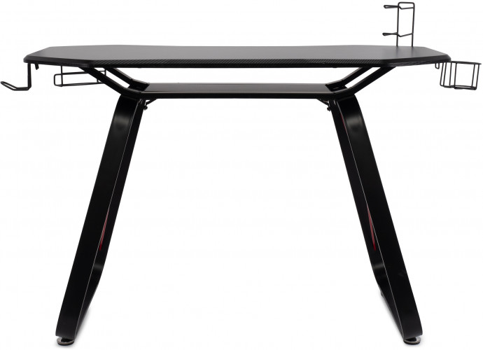 Стол игровой Оклик 531G столешница МДФ карбон каркас черный 126х60см