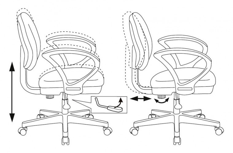 Кресло детское Бюрократ KD-3/WH/ARM мультиколор маскарад крестов. пластик пластик белый