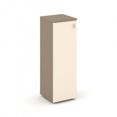 Estetica Шкаф сред. узкий лев. (1 сред. фасад ЛДСП) ES.SU-2.3 (L) Латте/Сатин 400*420*1207