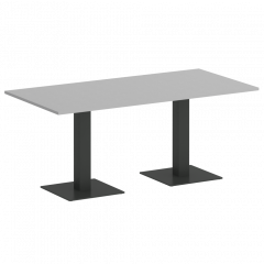 Home Office Стол прямоугольный VR.SP-5-180.2 Серый/Антрацит металл 1800*900*750