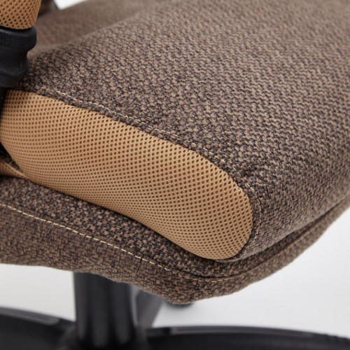 Кресло DUKE, ткань, коричневый/бронзовый, MJ190-7/TW-21