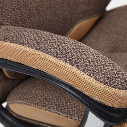 Кресло DUKE, ткань, коричневый/бронзовый, MJ190-7/TW-21