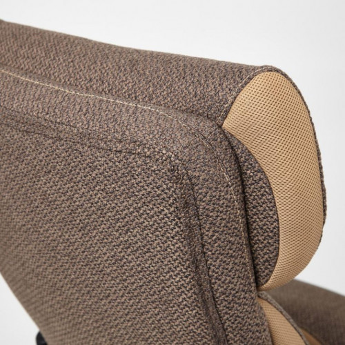 Кресло DUKE, ткань, коричневый/бронзовый, MJ190-7/TW-21