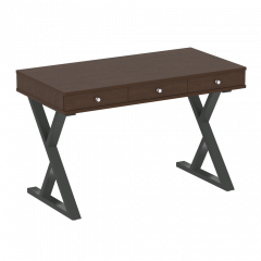 Home Office Стол письменный VR.SP-1-118.M Венге/Антрацит металл 1180*600*750