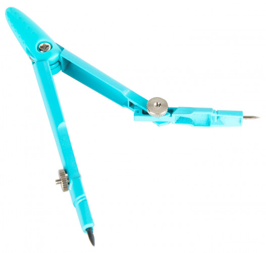 Циркуль Deli E8607 корпус ассорти металл в компл.:набор грифелей