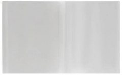 Обложка Silwerhof 382163S для тетради/дневника (набор 10шт) ПП 50мкм гладкая прозр. 210x345мм