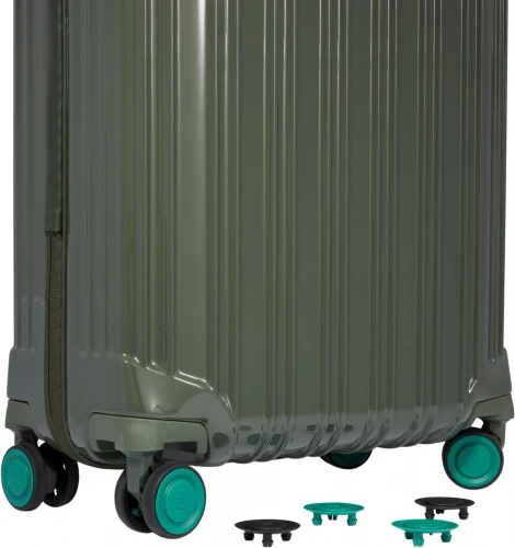 Чемодан Piquadro PQL-SPECIAL3 (BV4425PQLS3/VE) 40x55x20см 34л. 2.05кг. поликарбонат/алюм. зеленый