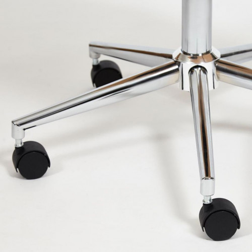 Кресло BEND , натуральный, кож/зам белый