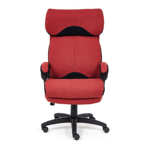 Кресло DUKE, ткань, красный/черный, MJ190-11/TW-11