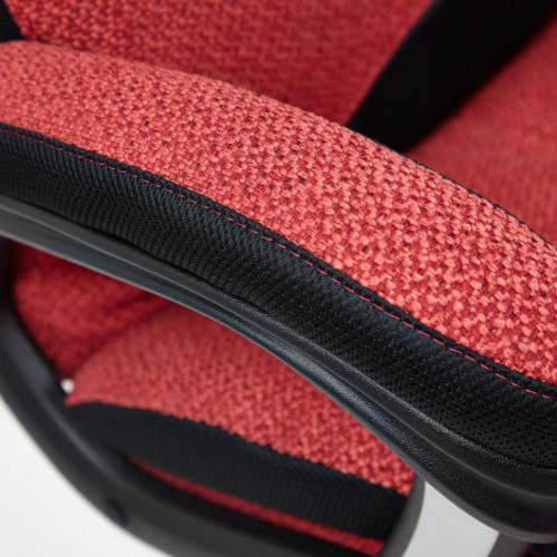Кресло DUKE, ткань, красный/черный, MJ190-11/TW-11