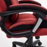 Кресло DUKE, ткань, красный/черный, MJ190-11/TW-11
