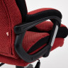 Кресло DUKE, ткань, красный/черный, MJ190-11/TW-11