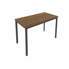 Slim Стол письменный на металлокаркасе С.СП-4.1 Орех/Антрацит металл 1180*600*750