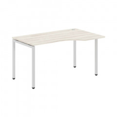 Стол эргономичный XSCET 149(R) Сосна Эдмонт/Алюминий 1400х700/900х750 XTEN-S