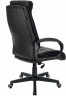 Кресло руководителя Бюрократ CH-824 черный эко.кожа крестов. пластик