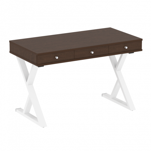 Home Office Стол письменный VR.SP-1-118.M Венге/Белый металл 1180*600*750