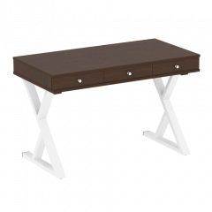 Home Office Стол письменный VR.SP-1-118.M Венге/Белый металл 1180*600*750