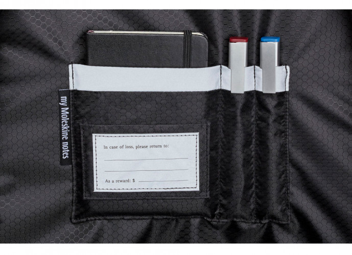 РюкзакДА Moleskine METRO (ET82MTBKB20) 31x47x13см полиамид синий сапфир