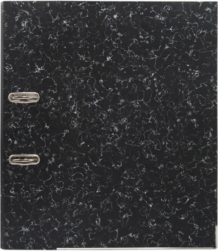 Папка-регистратор Buro A4 50мм картон/бумага черный мет.окант. сборная (упак.:2шт)