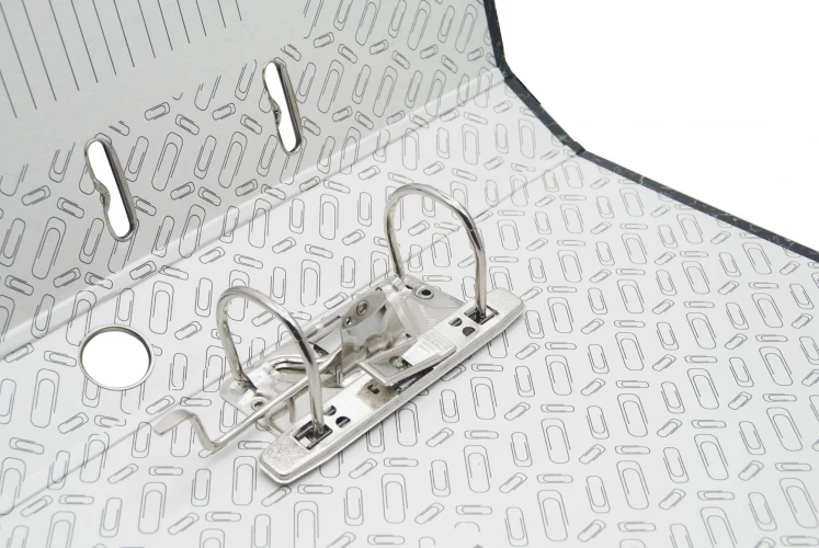 Папка-регистратор Buro A4 50мм картон/бумага черный мет.окант. сборная (упак.:2шт)