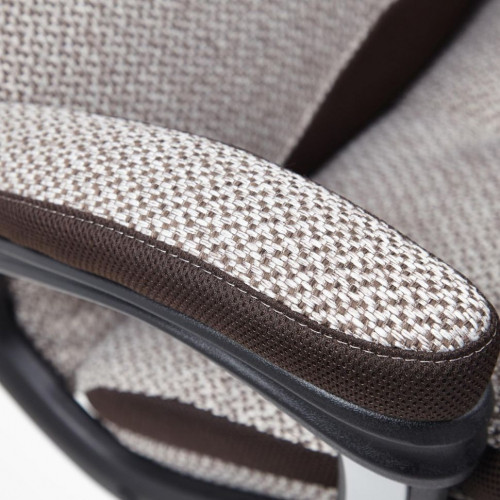 Кресло DUKE, ткань, норка/коричневый, MJ190-6/TW-24