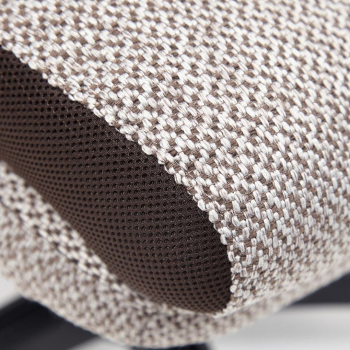 Кресло DUKE, ткань, норка/коричневый, MJ190-6/TW-24