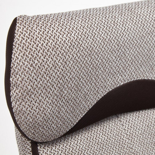 Кресло DUKE, ткань, норка/коричневый, MJ190-6/TW-24