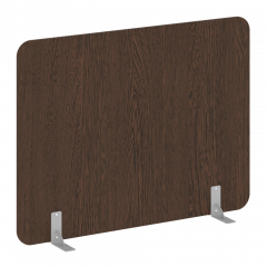 R-line Перегородки на металлических опорах на фетровых подпятниках DP.F-160-120 Венге/Серый металл 1600*18*1200