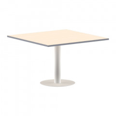 Конференц стол ПРГ-6 Клен/Белый 1200х1200х750