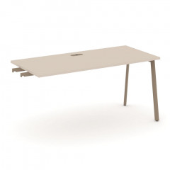 Estetica Стол приставка к опорным тумбам ES.SPR-4-LP Капучино/Латте металл 1580*730*750