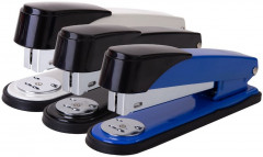 Степлер Deli E0314 24/6 24/8 26/6 (50листов) ассорти 150скоб металл коробка