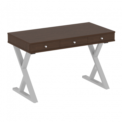 Home Office Стол письменный VR.SP-1-118.M Венге/Серый металл 1180*600*750