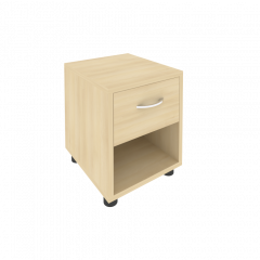 Light Тумба прикроватная с нишей и ящиком С-ТПЯ-3 Акация 400*450*500