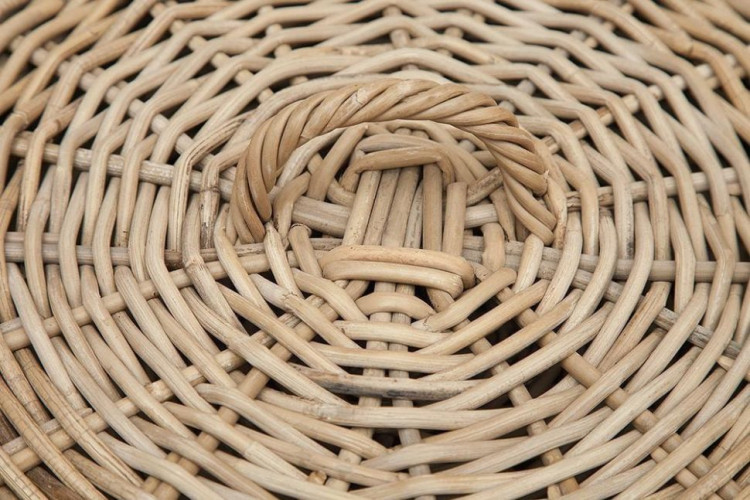 Корзина Secret De Maison Letti (набор из 2 штук), натуральный ротанг, D48*58/D38*49 см, Натуральный Кубу / Natural Kubu