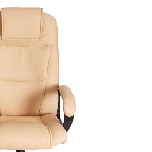 Кресло BERGAMO (22), кож/зам, бежевый, 36-34