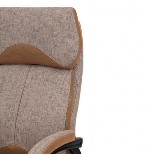 Кресло DUKE, ткань, светло-коричневый/бронза, фостер 3/TW-21