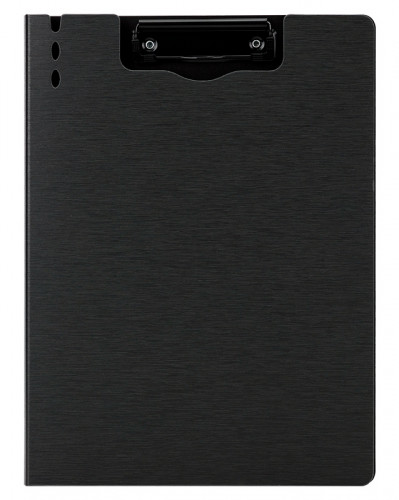 Папка-планшет Deli 64513DK-GREY A4 полипропилен вспененный темно-серый с крышкой