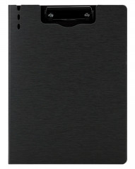 Папка-планшет Deli 64513DK-GREY A4 полипропилен вспененный темно-серый с крышкой