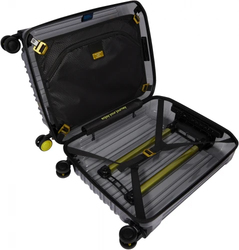 Чемодан Piquadro PQL-SPECIAL (BV4425PQLX/GR) 40x55x20см 34л. 1.95кг. поликарбонат/алюм. темно-серый