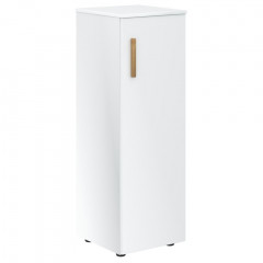 Шкаф колонка со средней дверью и топом FMC 40.1(R) Белый премиум/Белый премиум 404х429х1213 FORTA