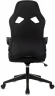 Кресло игровое Zombie 300 черный/белый эко.кожа с подголов. крестов. пластик пластик черный