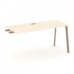 Estetica Стол приставка к опорным тумбам ES.SPR-4-LP Сатин/Латте металл 1580*730*750