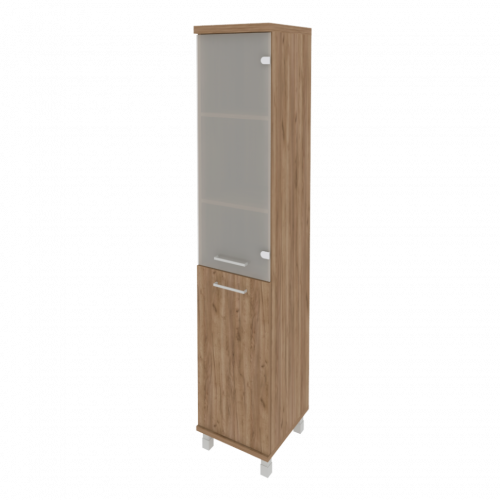 First Шкаф высокий узкий правый KSU-1.2 (R) Дуб табак 401*432*2060