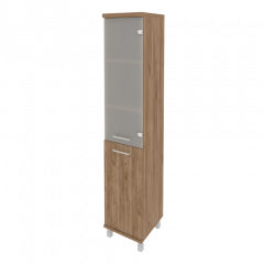 First Шкаф высокий узкий правый KSU-1.2 (R) Дуб табак 401*432*2060