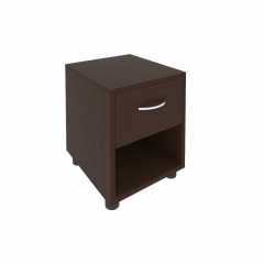 Light Тумба прикроватная с нишей и ящиком С-ТПЯ-3 Венге 400*450*500