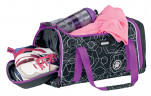 Сумка спортивная Coocazoo SporterPorter Laser Refl черный/розовый