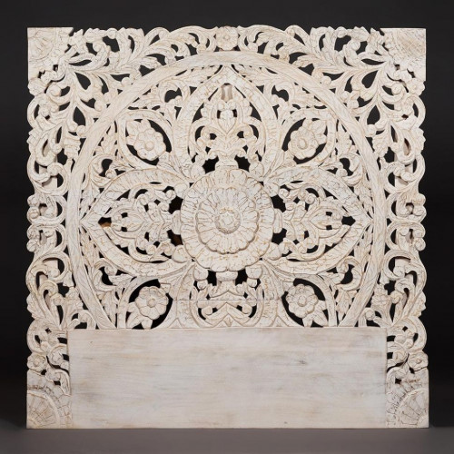 Изголовье Secret de Maison Caraibo (mod. SHE2165), дерево манго, 160х150х3,25см, натуральный/white wash